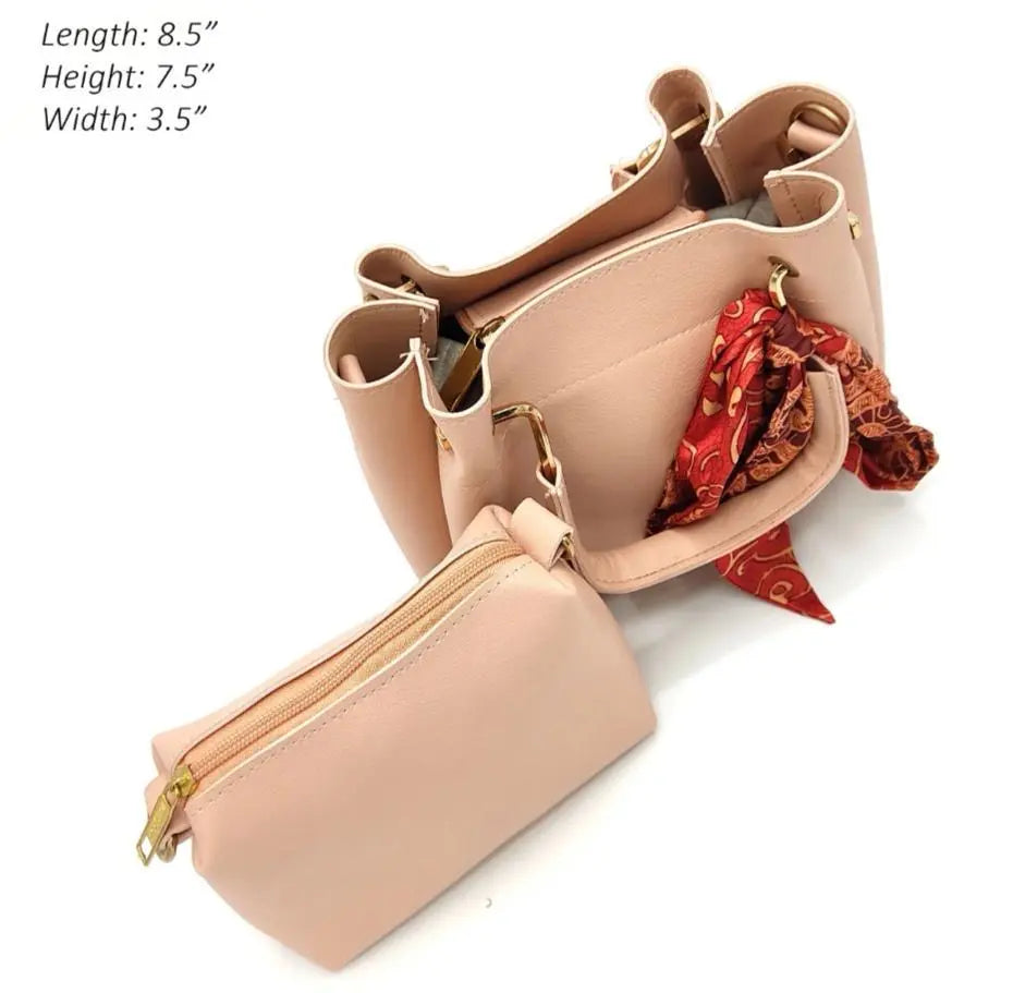 Stylish Hand Bag's Leather Hype Hem