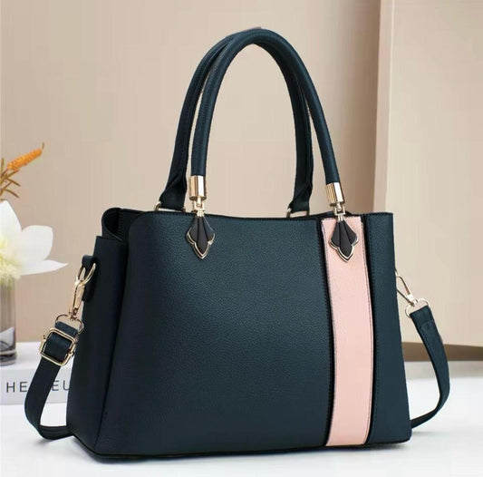Women's Leather Plain Hand Bag